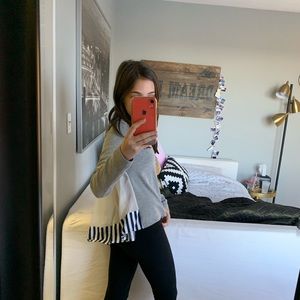 Shein Grey Shirt with fun back